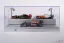Vitrína LED strieborná pre modely mierky 1:24 a 1:43