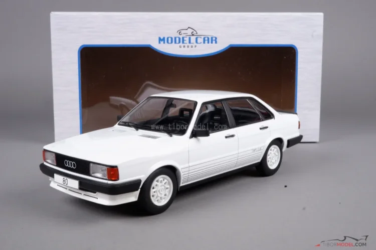 Audi 80 GTE B2 (1978) bílé, 1:18 MCG