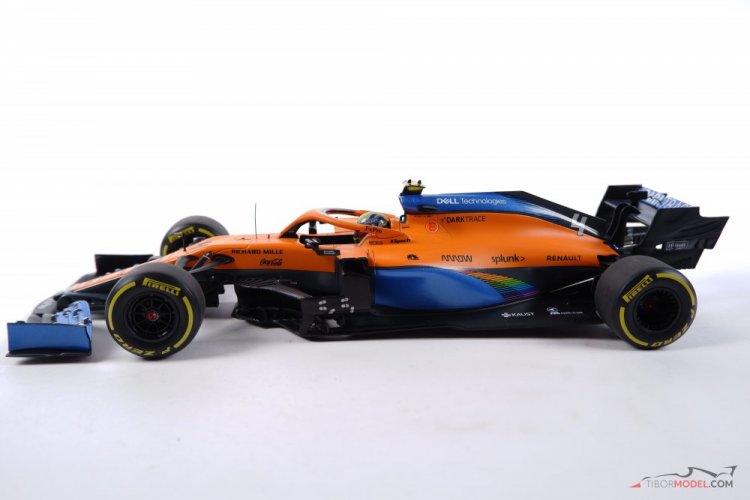 McLaren MCL35 Lando Norris, 3. hely Osztrák Nagydíj 2020, 1:18 Minichamps