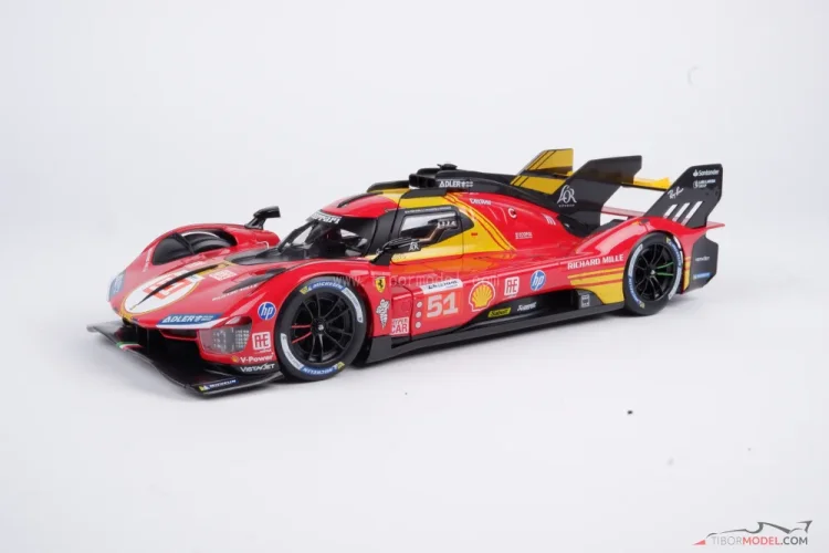 Ferrari 499P - #51, 24H Le Mans 2024, 1:18 Bburago