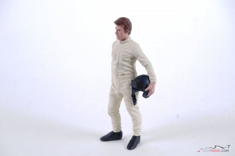 Driver with helmet from 60´s figure, 1:18 American Diorama