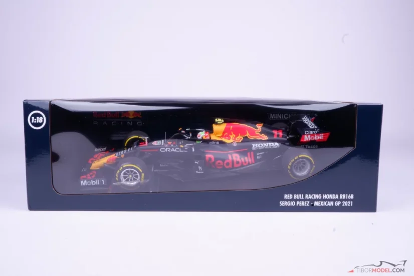 Red Bull RB16b - Sergio Perez (2021), Mexikói Nagydíj, 1:18 Minichamps