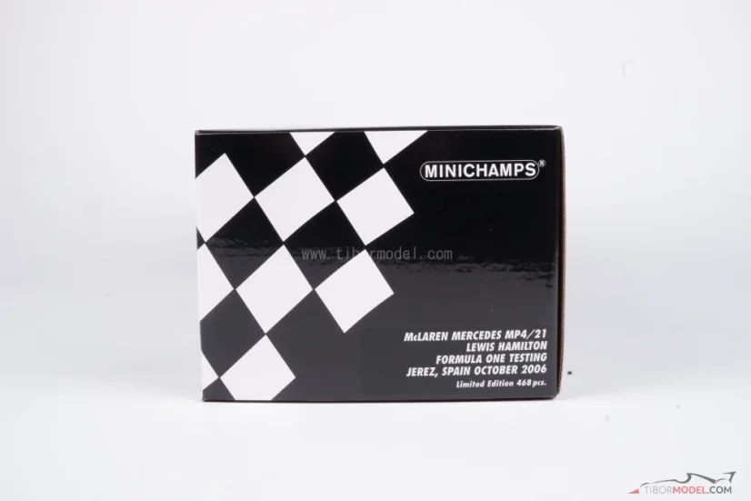 McLaren MP4/21 - Lewis Hamilton (2006), 1:18 Minichamps