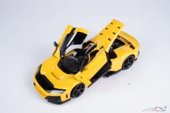 Ferrari F80 (2025) sárga, 1:18 Bburago
