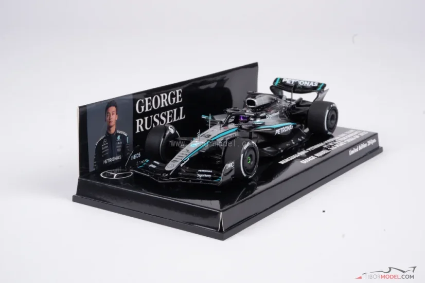 Mercedes W16 - George Russell (2025), 3. miesto VC Číny, 1:43 Minichamps