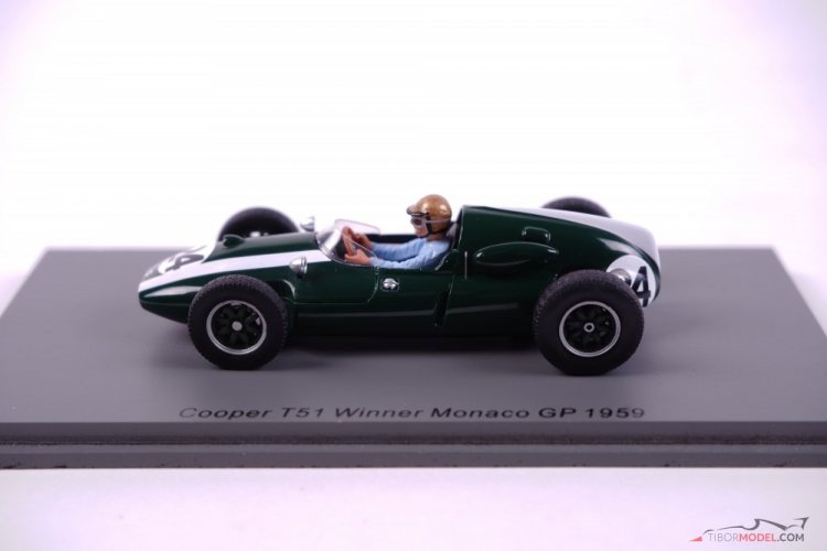 Cooper T51 Jack Brabham 1959 World Champion, 1:43 Spark