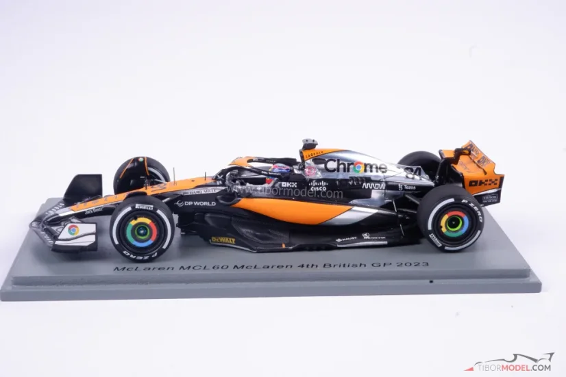 McLaren MCL60 - Oscar Piastri (2023), 4th place British GP, 1:43 Spark