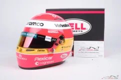 Fernando Alonso 2026 Italian GP, Aston Martin helmet, 1:2 Bell