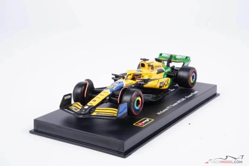 McLaren MCL38 - Oscar Piastri (2024), VC Monaka, 1:43 BBurago Signature