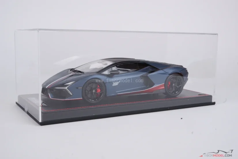 Lamborghini Revuelto NA63 (2026) kék, 1:18 MR Collection