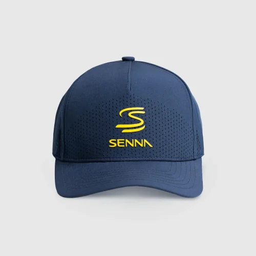 Kšiltovka Ayrton Senna, modrá