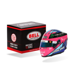 Oscar Piastri 2025 Las Vegas Nagydíj mini sisak, McLaren, 1:2 Bell