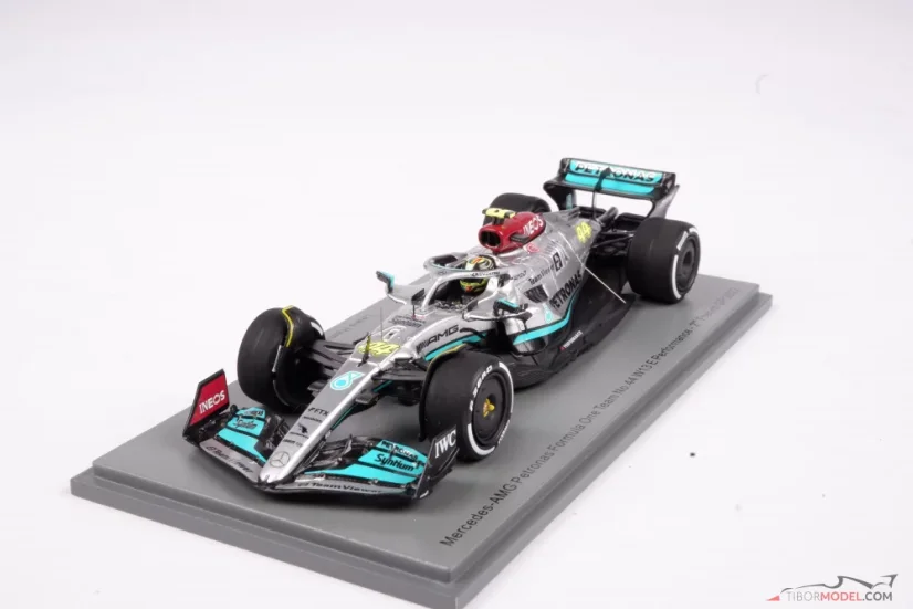 Mercedes W13 - Lewis Hamilton (2022), VC Francie, 1:43 Spark