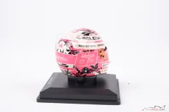 George Russell 2025 Miami Nagydíj mini sisak, Mercedes, 1:5 Spark