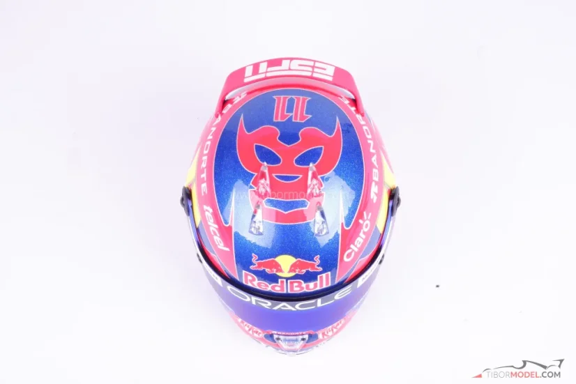 Sergio Perez 2024 Red Bull přilba, VC Mexika, 1:2 Schuberth