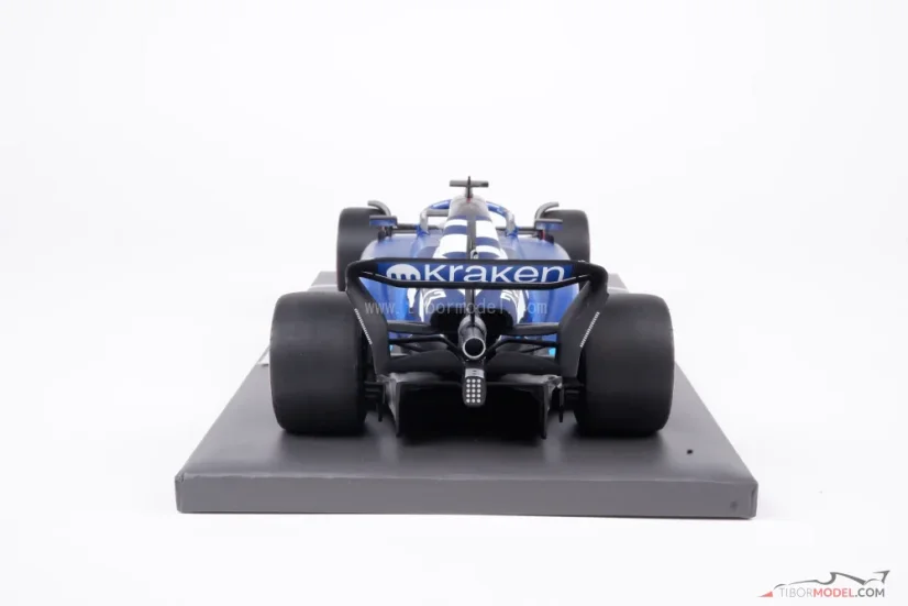 Williams FW45 - Alex Albon (2023), 800. preteky Silverstone, 1:18 Minichamps
