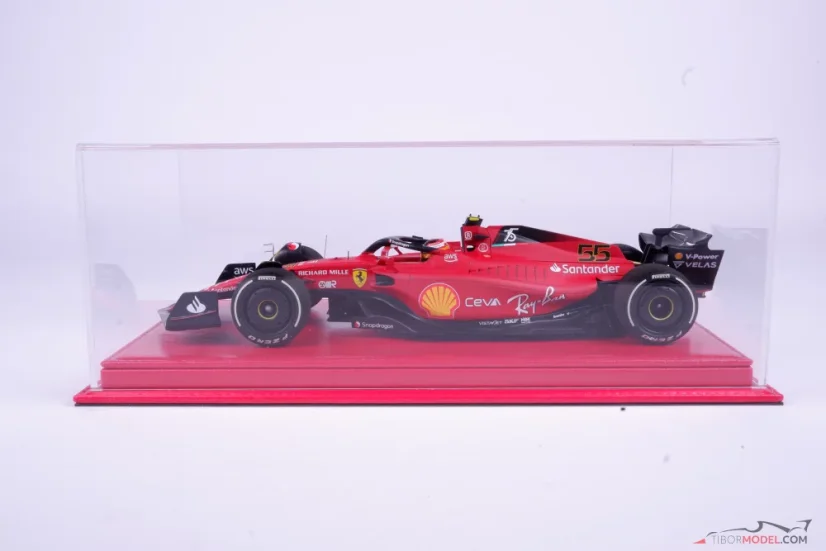 Vitrin piros bőr talapzattal (Mulhouse), 1:18 Atlantic