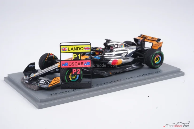 McLaren MCL39 - Oscar Piastri (2025), British GP 1:43 Spark
