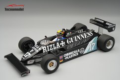March 811 - Derek Daly (1981), Gereman GP, with driver figurine 1:18 Tecnomodel