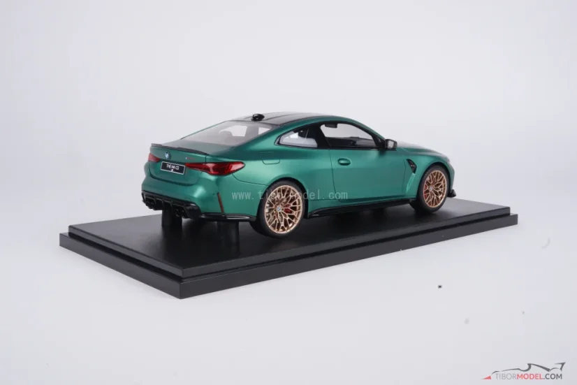 BMW M4 CS (2024) zelené, 1:18 GT Spirit