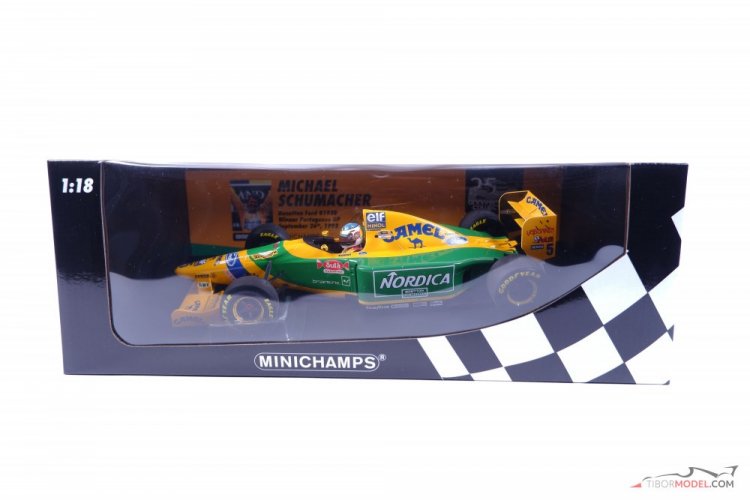 Benetton Ford B193 - M. Schumacher (1993), Portugal Nagydíj, 1:18 Minichamps