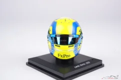 Lando Norris 2022 mini prilba, McLaren F1 Team, 1:5 Spark