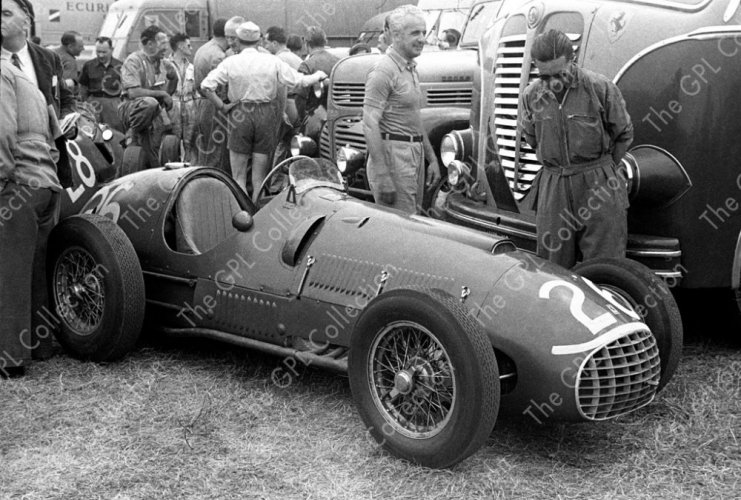 Ferrari 275 - Luigi Villoresi (1950), VC Francúzska, 1:18 GP Replicas
