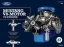 Ford Mustang V8 motor - működő motor makett készlet 1:3 méretarányban