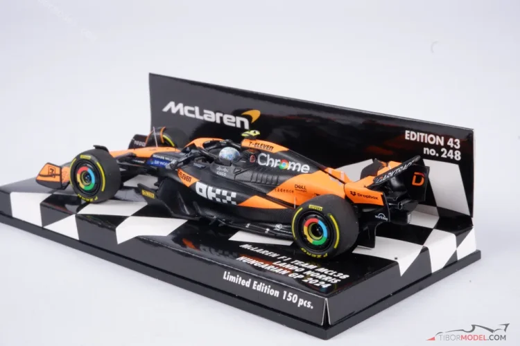McLaren MCL38 - Lando Norris (2024), Magyar Nagydíj, 1:43 Minichamps