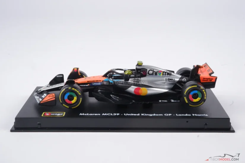 McLaren MCL39 - Lando Norris (2025), VC Veľkej Británie, 1:43 BBurago Signature