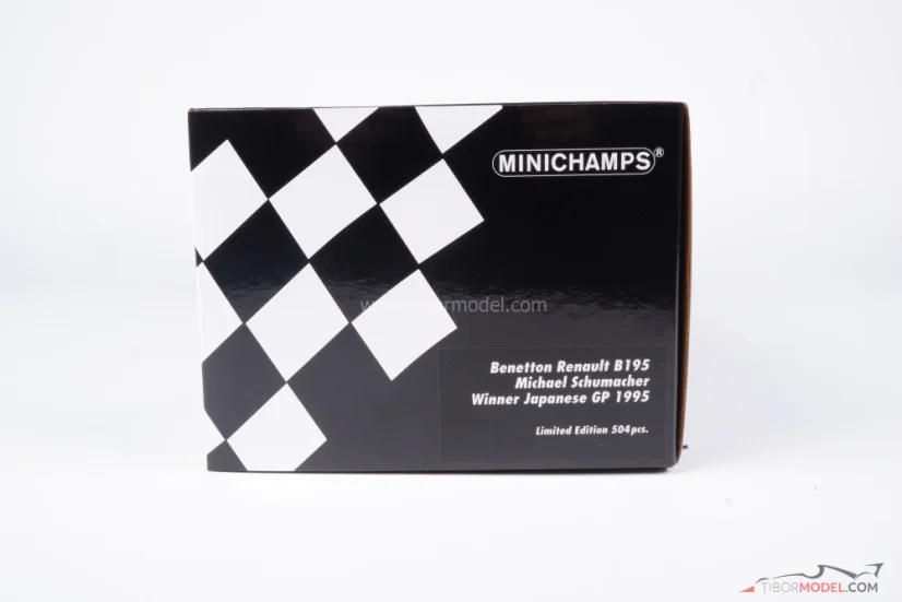 Benetton B195 - Michael Schumacher (1995), Vítěz VC Japonska, 1:18 Minichamps