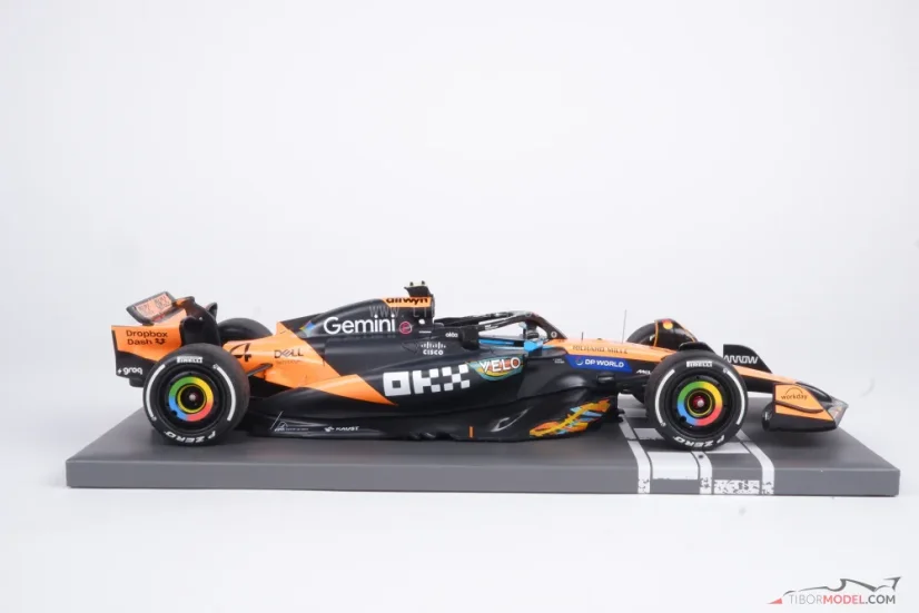 McLaren MCL39 - Lando Norris (2025), Majster Sveta, VC Abu Dhabi 1:18 Minichamps