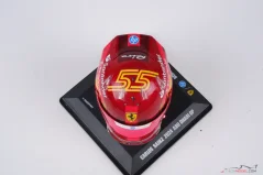 Carlos Sainz 2024 VC Abu Dhabi mini prilba, Ferrari, 1:5 Looksmart