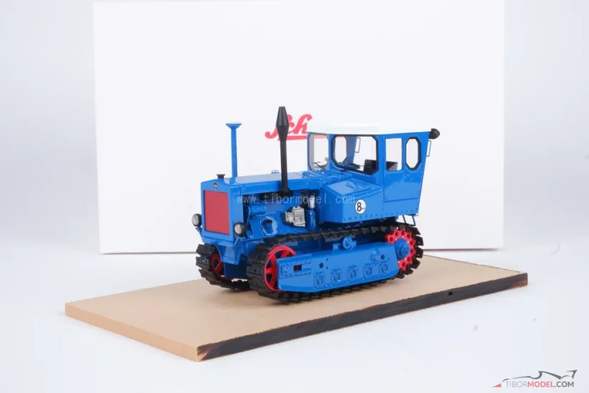IFA KS07/60 traktor, modrý, 1:32 Schuco