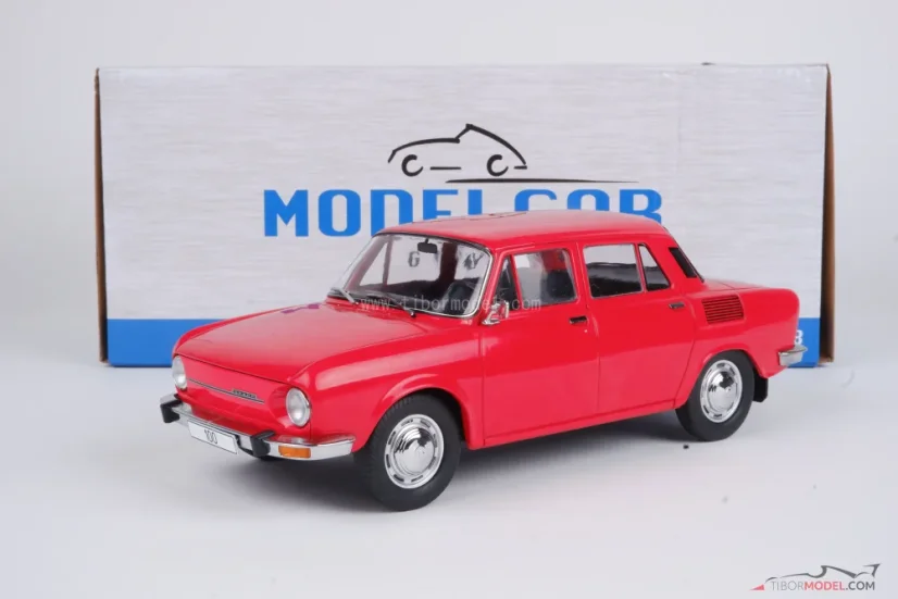Skoda 100 red (1969), 1:18 MCG