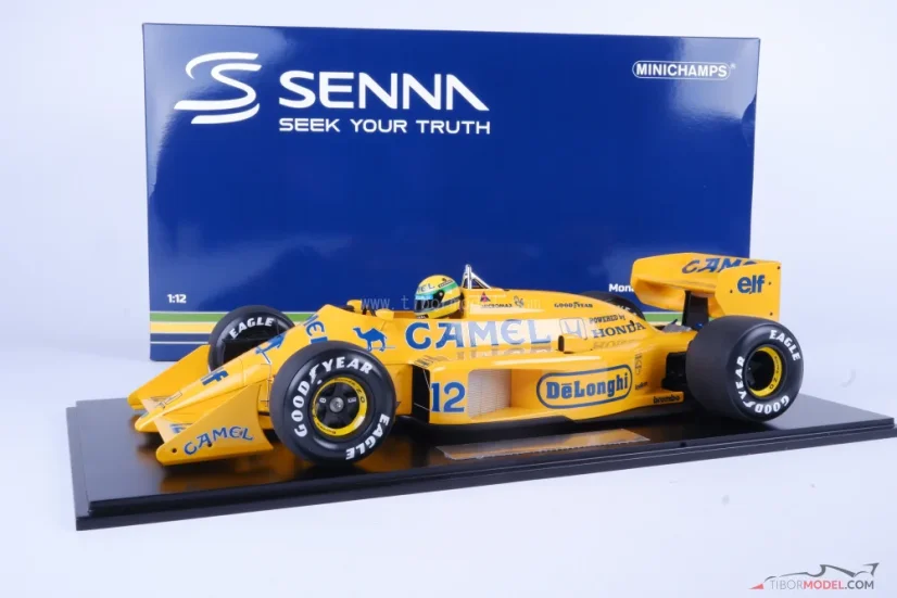 Lotus Honda 99T - Ayrton Senna (1987), 1:12 Minichamps