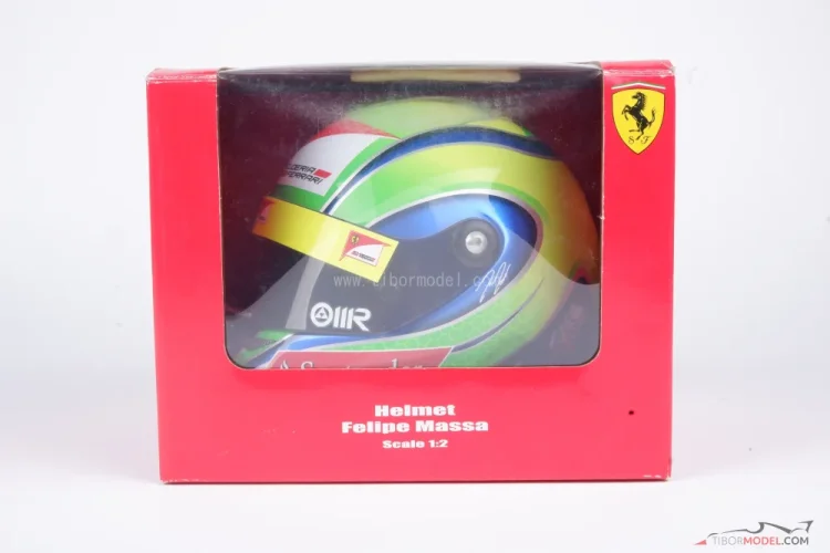 Felipe Massa 2012 mini přilba, Scuderia Ferrari, 1:2 Schuberth