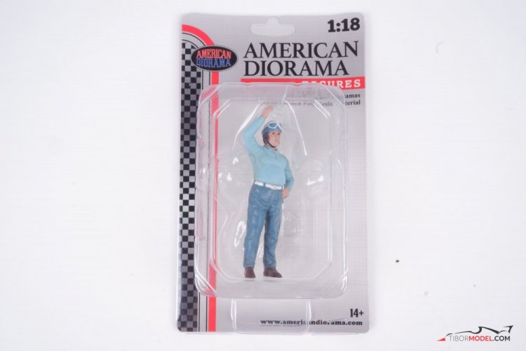 Figure Alberto Ascari, 1:18 American Diorama