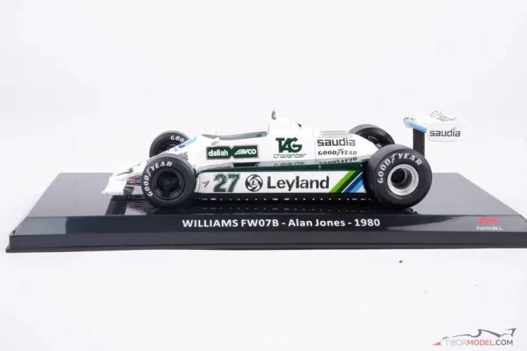 Williams FW07B - Alan Jones (1980), 1:24 Premium Collectibles