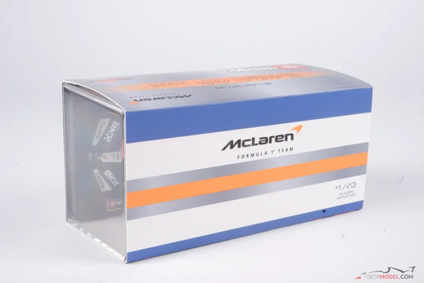 McLaren MCL39 - Lando Norris (2025), VC Veľkej Británie, 1:43 BBurago Signature