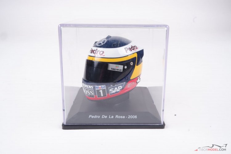 Pedro de la Rosa 2006 McLaren mini helma, 1:5 Spark