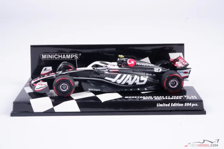 Haas VF-24 - Nico Hulkenberg (2024), 1:43 Minichamps