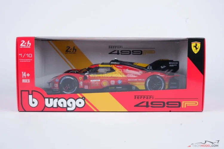Ferrari 499P - #51, 24H Le Mans 2024, 1:18 Bburago