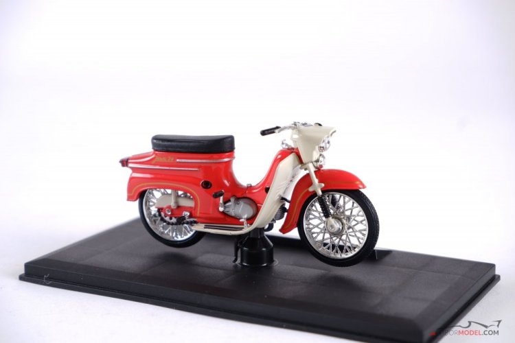 Jawa 50 Pionier typ 20 červená (1967), 1:18 Abrex