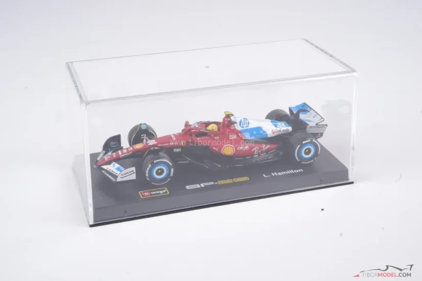 Ferrari SF-25 - Lewis Hamilton (2025) Miami, 1:43 BBurago Signature