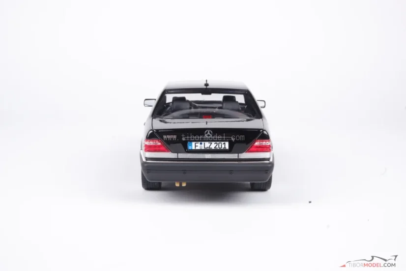 Mercedes S600 (1997) čierny, 1:18 Norev