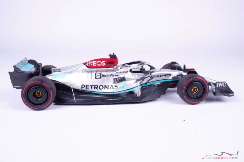 Mercedes W13 - George Russell (2022), Winner Brazilian GP, 1:18 Minichamps