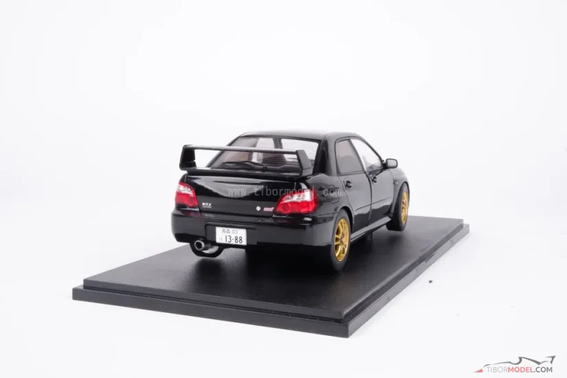 Subaru Impreza WRX STi (2004) fekete, 1:18 Solido