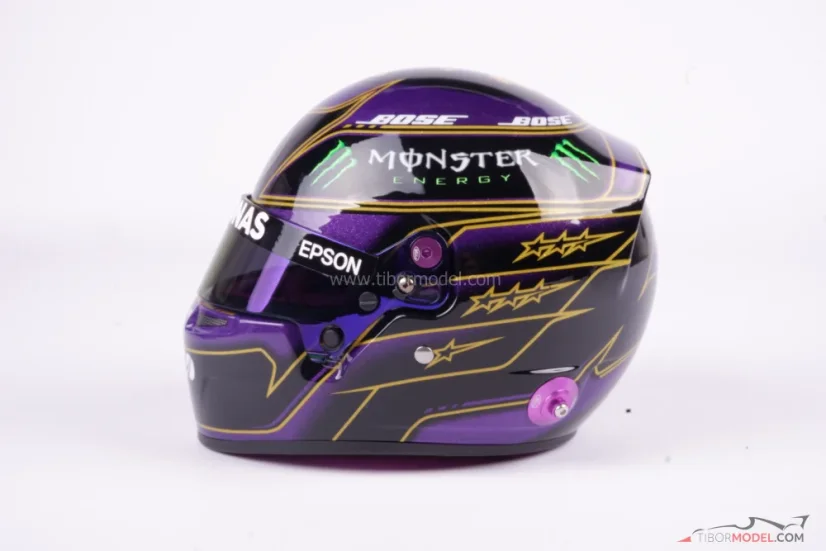 Lewis Hamilton 2020 Mercedes přilba, VC Abu Dhabi, 1:2 Bell