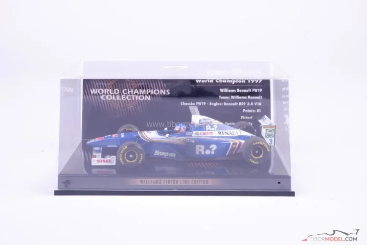 Williams FW19 - Jacques Villeneuve (1997), Majster sveta, 1:43 Minichamps